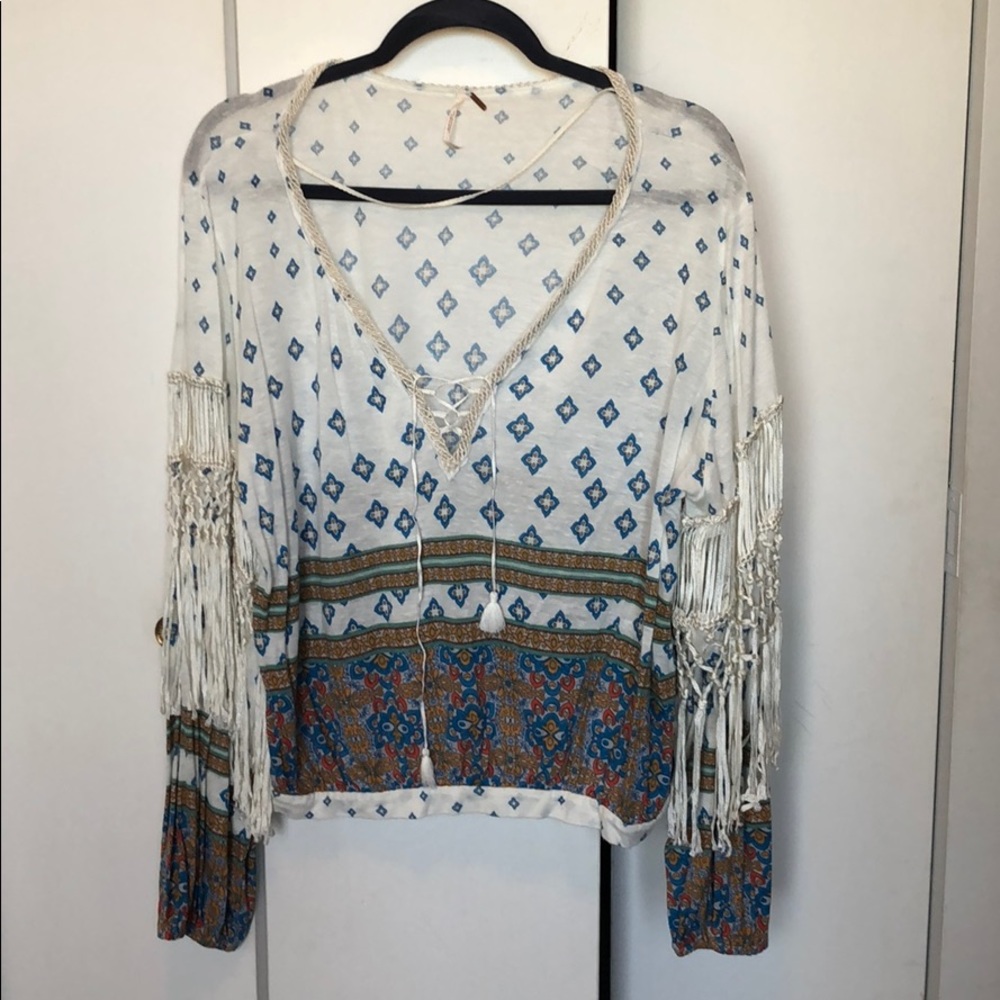 Free people top, size small
